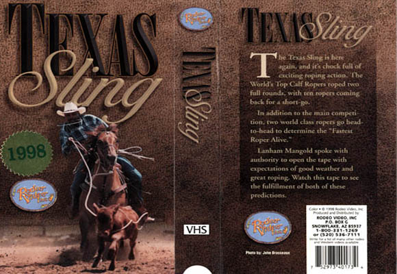 Texas Sling Calf Roping 1998