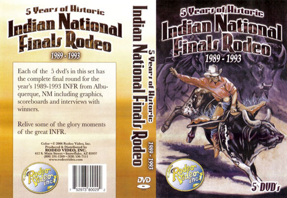 5 Years of Historic Indian National Finals Rodeo 1989-1993