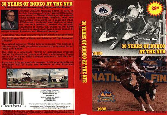 30 Years of Rodeo at the NFR