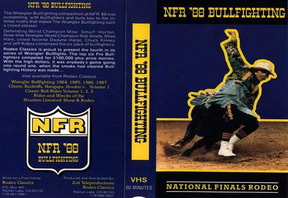 National Finals Rodeo Wrangler Bullfights 1988