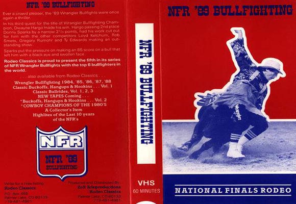 National Finals Rodeo Wrangler Bullfights 1989