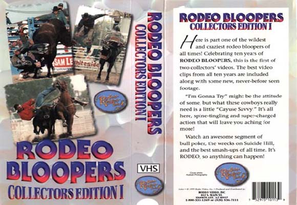 Rodeo Bloopers Collectors Edition I