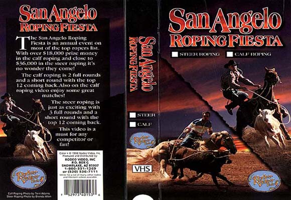 San Angelo Roping Fiesta 1997 - Steer Roping