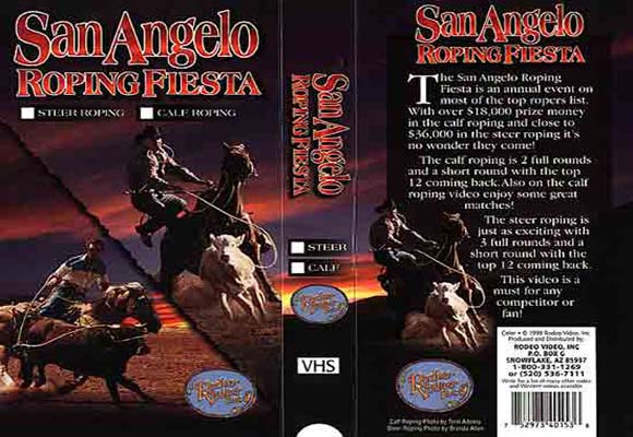 San Angelo Roping Fiesta 1998 - Steer Roping