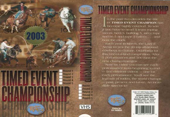 Timed Event Championship 2003 - All Rounds