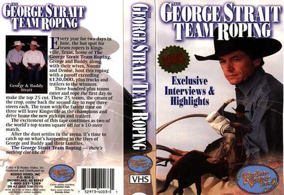 George Strait Team Roping 1995