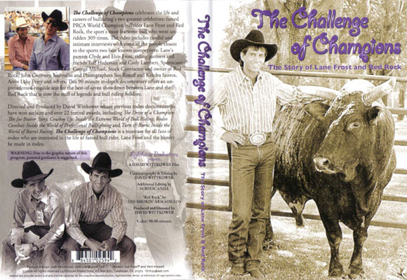 længst hjemme fast Challenge of Champions – The Story of Lane Frost and Red Rock,  RodeoVideo.com