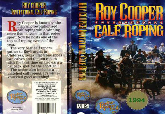 Roy Cooper Invitational Calf Roping 1994