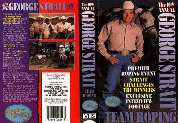George Strait Team Roping 1992, RodeoVideo.com